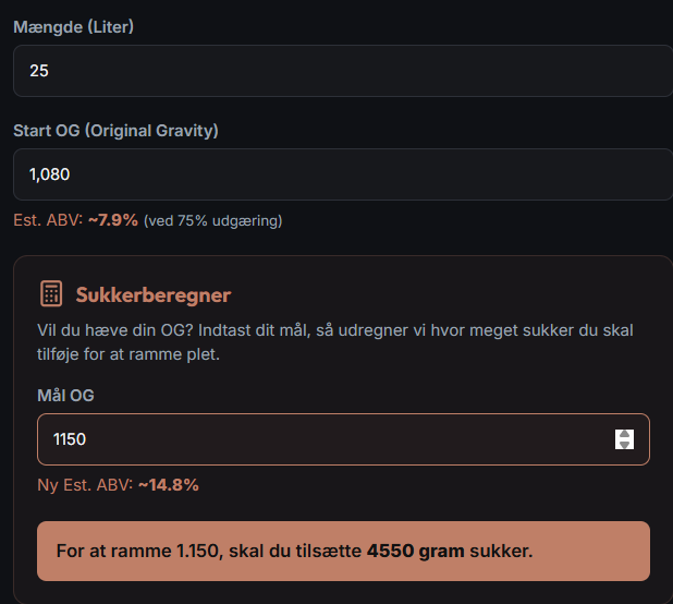 Sukkerberegner